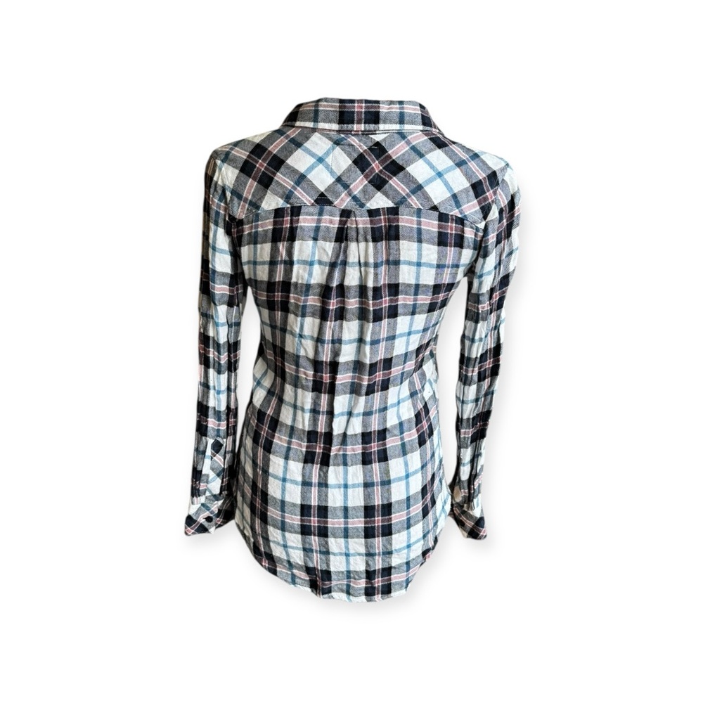 Rails plaid top button down long sleeve XS casual comfortable - Picture 4 of 9